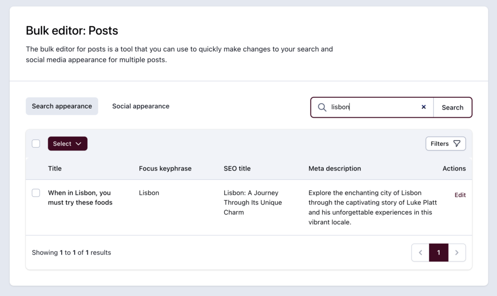 Yoast SEO Bulk Editor Versi Terbaru: Filter, Fokus Kata Kunci, dan Draft AI untuk WordPress
